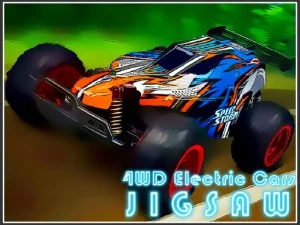 4WD Electric Cars Jigsaw